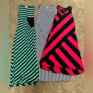 Beautiful comfy dresses, size L, set of 3